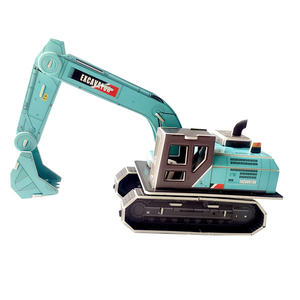 <strong>Engineering</strong> Cement Truck <strong>Simulation</strong> Jigsaw DIY 3D Puzzle Toy <strong>Model</strong> - Product Image 2