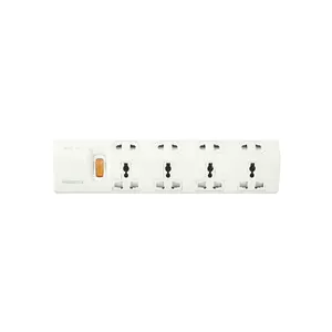 Wholesale Hot Sale Table 2m Industrial Plug Extension Socket Universal Power Strips Extension Lead 4 Outlets