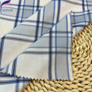 Custom Blue Check Rayon Viscose Double-Sided Twill Garment Fabric <strong>for</strong> Girls Boys <strong>for</strong> <strong>Ladies</strong> Kids Dresses <strong>Bed</strong> Sheet Pants Suit - Product Image 4