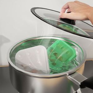 Household Storage Utensils, Food Grade Silicone Egg Storage <b>Box</b>, Manual Drive Refrigerator, Fresh-keeping Food Egg Storage <b>Box</b> - Product Image 4