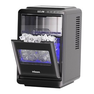 Hicon Ice Maker 12kg Capacity Crescent Ice Home Commercial Use Fully Automatic Small Size - Product Image 1