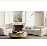 Canapé modulable moderne blanc de haute qualité RH, style australien, magnifique design Sylvain, revêtement en tissu durable