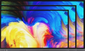 ระบบเครือข่ายคู่ 4K จอแบน OPS มัลติทัช สมาร์ททีวี คลาสบอร์ด กระดานไวท์บอร์ดอิเล็กทรอนิกส์แบบอินเทอร์แอคทีฟสำหรับการสอน - Product Image 2