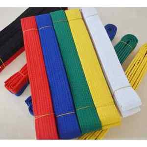 Ceintures <span class=keywords><strong>de</strong></span> Bjj d'arts martiaux colorées personnalisées en gros <span class=keywords><strong>Ceinture</strong></span> <span class=keywords><strong>de</strong></span> <span class=keywords><strong>Taekwondo</strong></span> Karaté Judo - Product Image 3
