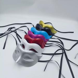 Máscaras pintadas en aerosol de Color plástico para <span class=keywords><strong>Halloween</strong></span> Máscaras de fiesta Hombres Mujeres Disfraces de Carnaval Decoraciones para fiestas de baile - Product Image 1