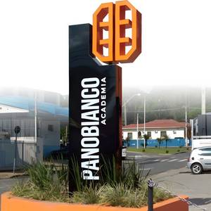 Cartellone pubblicitario commerciale esterno Lc Custom Business Display illuminato pilone segnaletica per Hotel pilone segno - Product Image 6