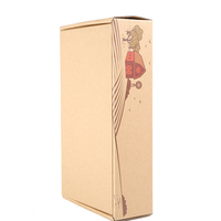 Boîte personnalisée pour pommes et fruits, boîte d'emballage pliable en carton ondulé avec logo imprimé couleur personnalisée, impression extérieure et fenêtre de visualisation en PVC