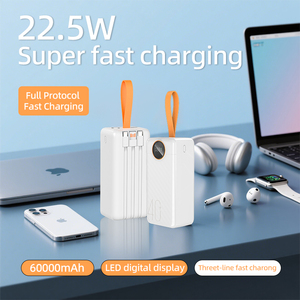 พาวเวอร์แบงค์กลางแจ้งความจุสูง50000MAH เอาต์พุต20W อินเตอร์เฟซ USB คู่ที่จับไฟสำรองแล็ปท็อปมีขนาดเดียว - Product Image 5