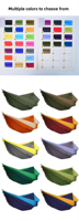 Benutzer definierte Großhandel Fallschirm Low MOQ Outdoor tragbare Camping Ultlight Nylon Hängematte