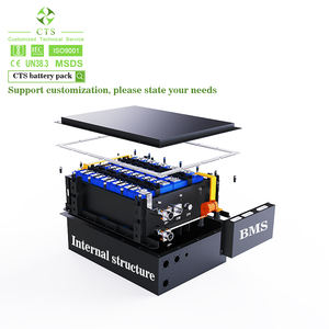 Литий-ионные аккумуляторные батареи LiFePO4 для яхт и морского транспорта CTS Factory Custom, 48В, 72В, 96В, 200Ач, 300Ач - Product Image 4