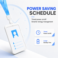 Localizador GPS Portátil para Tarjetas de Identificación 2G/GSM/WiFi, Localizador de Seguridad Inteligente, Llamada de Emergencia SOS, Buscador de Anillos, Posicionamiento en Tiempo Real, Dispositivo con Aplicación para PC
