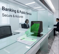 Escáner de Códigos de Barras 2D Profesional A75 para Mostrador de Servicio Bancario, Lector de Códigos QR para Kiosco de Identificación de Documentos de Oficina Gubernamental