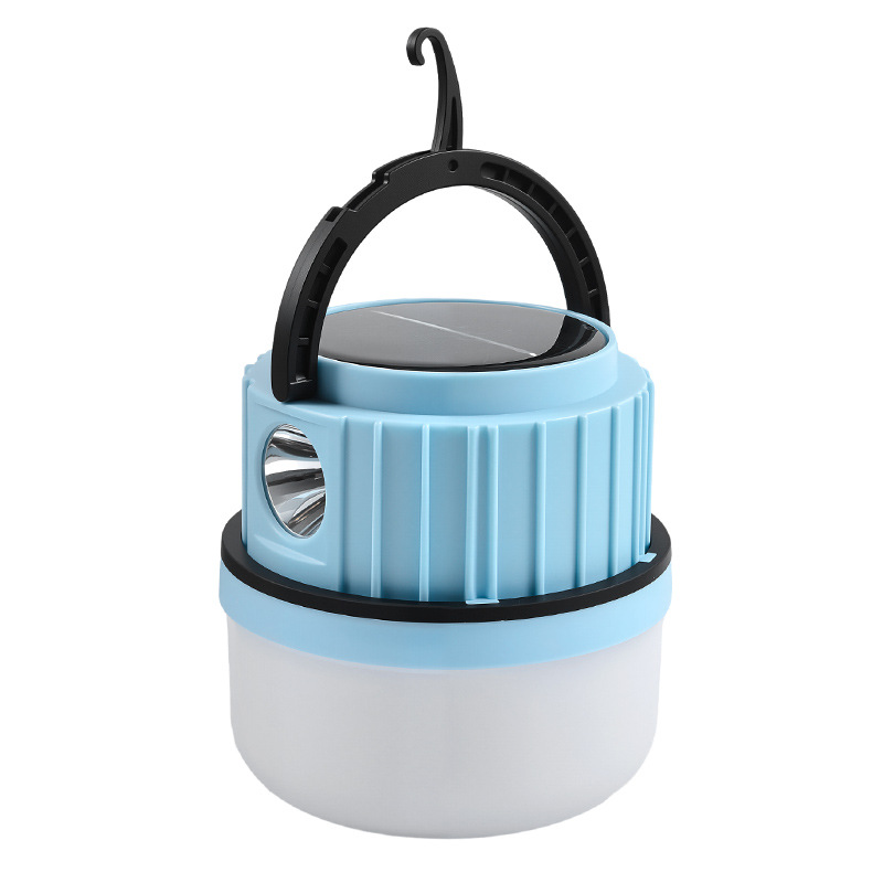 Luz de camping azul claro (fuente de luz única)