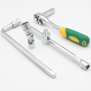 Nike <b>Socket</b> Wrench 3/8mm Metric Ball Hex Drive With Extension Rod And Bent Head For Automotive Repair - Product Image 1