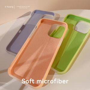 Custodia per telefono in Silicone liquido custodia in Silicone con Logo di imballaggio per Iphone 14 13 12 Cover 11 15 16 Pro <span class=keywords><strong>Max</strong></span> 17 Plus custodia Xr <span class=keywords><strong>Xs</strong></span> - Product Image 6