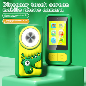 DENIXI Telefono Cellulare Educativo per Bambini in Miniatura <span class=keywords><strong>Q3</strong></span> con LED, Supporto Tedesco, 144Hz, Dual SIM, 48MP - Product Image 2