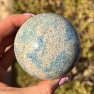 หินควอตซ์ทรงกลมธรรมชาติคุณภาพสูง K2 สำหรับงานฝีมือตกแต่งบ้านตามหลักฮวงจุ้ย ขายส่ง - Product Image 1