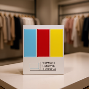 Etichetta Adesiva Ilan 44x102mm Rettangolare, 3 Etichette per Foglio, 5 Fogli - Product Image 3