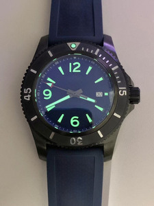 Reloj mecánico automático de buceo profesional de alta gama para hombre, de lujo, con apariencia de cristal azul de 46 mm. - Product Image 2