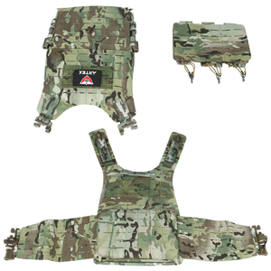 Nouveauté : Gilet tactique à boucles à dégagement rapide, léger et réglable, en tissu 1000D, avec système Molle - Product Image 2