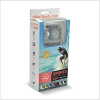Caméra numérique sportive transfrontalière SJ4000 A7 1080p HD, mini caméra extérieure avec écran 2.0, anti-vol, compatible TF, pour plongée, cyclisme et tout-terrain