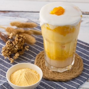 SIGNWIN 1 kg/paquet de poudre sucrée aromatisée à la mangue pour garniture de thé Bubble Boba et arôme de dessert dans un emballage en sac - Product Image 1