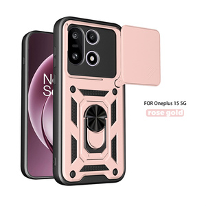 Funda Protectora para Teléfono Lichicase Dos en Uno con Soporte Metálico y Protector de Cámara para Oneplus Turbo 6 - Product Image 2
