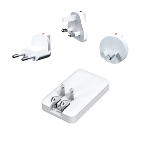 Cargador GaN Moderno de 65W con Doble Puerto y Diseño Seguro - Product Image 1