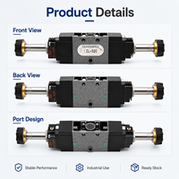 Vanne directionnelle pneumatique UNIVER CL-320, vanne de commande d'air industrielle pour équipement d'automatisation