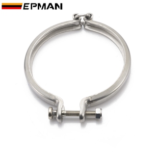 EPMAN-Abrazadera de escape de acero inoxidable para turbocompresor, brida de 95mm para Toyota CT26 CT20, banda en V, CHRA Turbo, brida de 95mm - Product Image 1