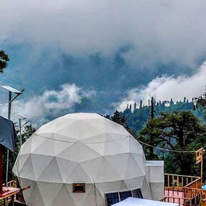 Winter Outdoor Geodesic Domo Geodésico House <b>Tent</b> Waterproof Pvc Domos <b>Glamping</b> De Lujo Geodesic <b>Glamping</b> Dome <b>Tent</b> Igloo <b>Tent</b> - Product Image 1
