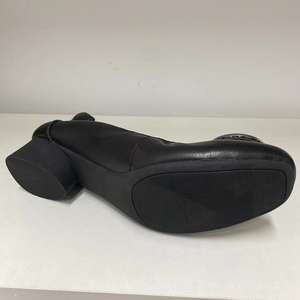 100% Top Cow Leather Women Boat Pumps Sheepskin <b>Insole</b> 3cm Chunky Heel Very Soft Ladies Driving Shoes Customize logo - Product Image 4