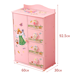 Placard moderne en bois pour enfants Armoire pour filles Meubles de chambre à coucher pour enfants Armoires de maison - Product Image 5