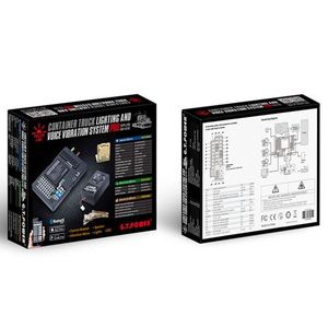 Sistema de Iluminación y Vibración por Voz con Control por Aplicación para Camiones de Contenedor G.T. de 30 mA y 7-14 V, PRO para Piezas de Automóviles RC, Drones FPV, 4 Canales - Product Image 5