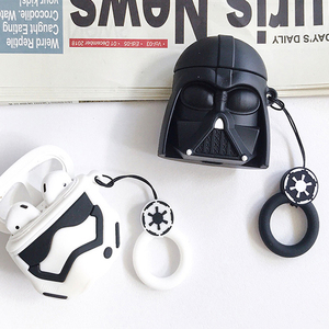Étui <span class=keywords><strong>AirPods</strong></span> 2 en Silicone souple, jolie <span class=keywords><strong>coque</strong></span> de protection pour écouteurs, design cartoon 3D <span class=keywords><strong>Stitch</strong></span>/Venom/baby Yoda - Product Image 3