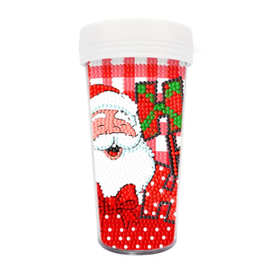 Nuevo Vaso de Plástico con Diseño de Diamantes para Niños y Adultos, 16 oz, Tendencia en Vasos con Diamantes - Product Image 4