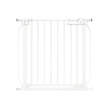 Barrière de sécurité pour enfants à fixation par pression pour escaliers et portes, avec ouverture bidirectionnelle et fermeture automatique