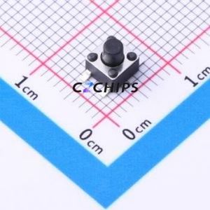 TSC015B05050A09 Tactile Switch SMD Switch Round Button 5N Vertical Mount 4.5mm - Product Image 1