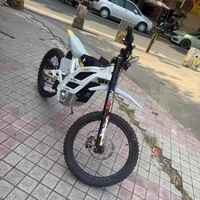 Moto tout-terrain électrique All Black 79 Bike Falcon GT 16800W 72V, 95KM/H, E-Bike de course, Cross Bike, batterie NFC Traction Pro