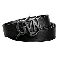 Ceinture personnalisée avec nom et boucle en acier inoxydable, boucles en métal avec lettres pour hommes et femmes, ceintures de mode personnalisées, accessoires