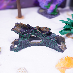 Venta al por mayor: Nueva cueva creativa de PVC para peces y camarones, decoración para acuarios, terrarios de anfibios y reptiles. - Product Image 2
