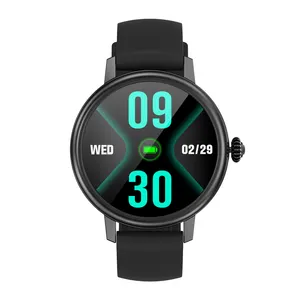 Smartwatch à prova d'água ip67, relógio inteligente feminino com carregamento sem fio, à prova d' água, bateria de longa duração, para esportes, 1.19 polegadas