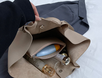 Sac à main pour femme en cuir PU de luxe, tendance, grande capacité, sac bandoulière pour femme, sac de créateur pour femme