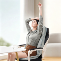 Coussin de massage chauffant et pétrissant avec airbag pour le cou, les épaules et le dos, idéal pour la maison, la voiture et le bureau - Vente en gros