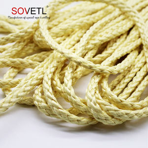 Высокопрочный огнеупорный трос Custom Technora из кевлара, 12-прядный арамидный плетеный трос - Product Image 2