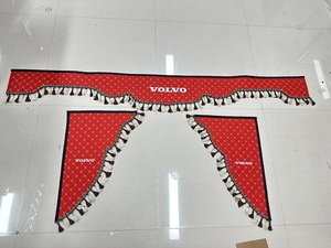 Accessoires Universels pour Camions Lambrequins en Éco-Cuir 3 Pièces Rideaux de Nuit 220 cm pour VOLVO/SITRACK/MAN/DAF - Product Image 6