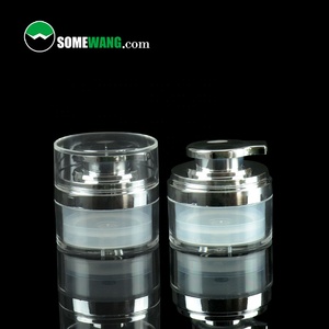 Chân Không Kem Jar Sang Trọng Rỗng 30G 50G 80G Nhựa Kem Không Có Không Khí Bơm Jar Mỹ Phẩm <span class=keywords><strong>Container</strong></span> - Product Image 6