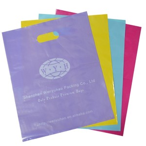 Bolsa <span class=keywords><strong>de</strong></span> la compra con asa troquelada impresa con logotipo personalizado, bolsa <span class=keywords><strong>de</strong></span> regalo con superficie serigrafiada - Product Image 3