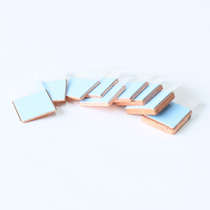 Dissipateur thermique en <span class=keywords><strong>cuivre</strong></span> 15*15 ultra-fin avec adhésif 3M8810, mémoire à semi-conducteurs, carte graphique, <span class=keywords><strong>cuivre</strong></span> pur - Product Image 3