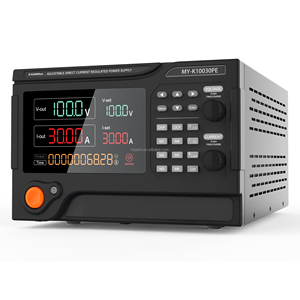 MYAMI-Fuente de alimentación regulada por CC de laboratorio negro, potencia de laboratorio, 5A, 10A, 20A, 100V, 30A, 3000W, 5A, 10A, 20A, con temporizador ajustado para el desarrollo de pruebas de envejecimiento - Product Image 1